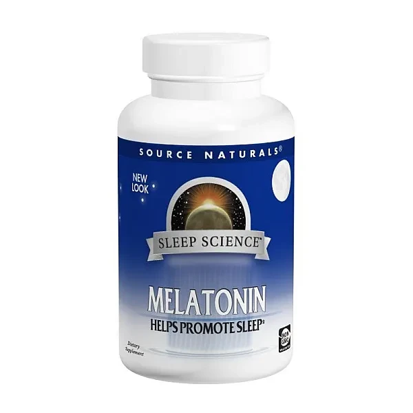 Мелатонін Source Naturals (Helps promote sleep) 3 мг 
