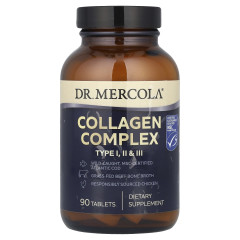 Коллаген типа 1, 2 и 3 Dr. Mercola (Collagen Complex) 90 таблеток