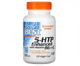 5-HTP посилений вітамінами B6 та C Doctor's Best  (5-HTP with vitamin B6 and C) 100 мг/15 мг/200 мг 120 капсул