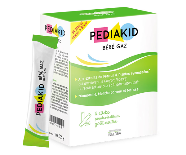 Беби газ Pediakid (Bebe Gaz) 12 стиков
