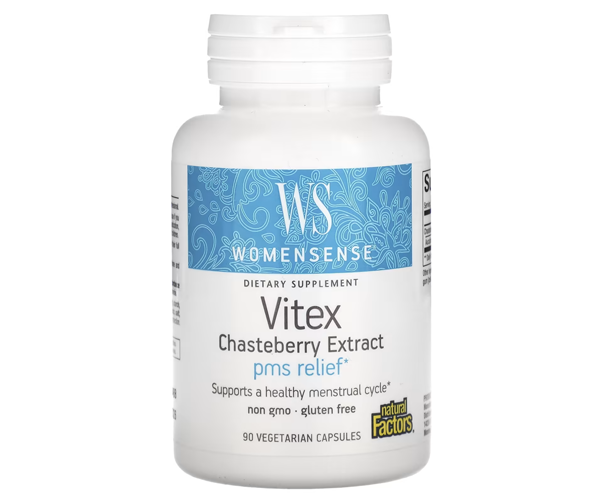 Экстракт витекса священного Natural Factors (Vitex Chasteberry Extract) 80 мг 90 капсул