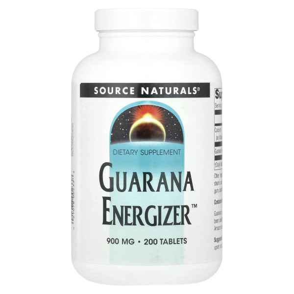 Гуарана Source Naturals (Guarana) 900 мг 