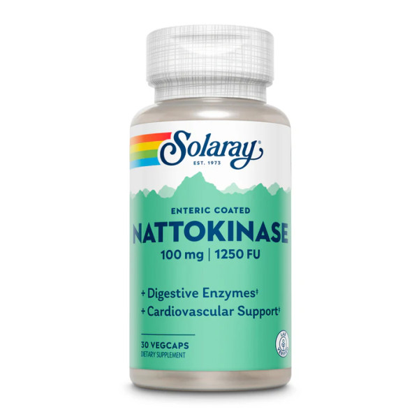 Наттокіназа Solaray (Nattokinase) 100 мг 30 капсул