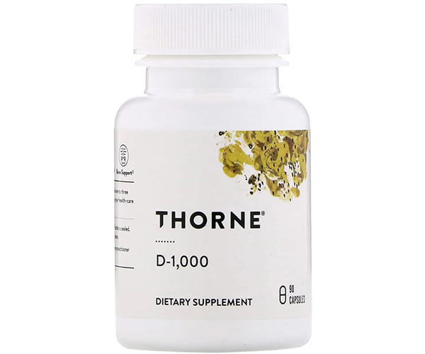 Вітамін D3 Thorne Research (Vitamin D3) 1000 МО 90 капсул