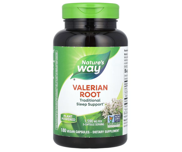 Корень валерианы Nature's Way (Valerian Root) 1590 мг 