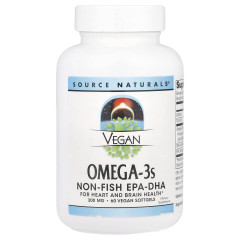 Омега-3 для веганов Source Naturals (Vegan Omega-3S EPA-DHA) 
