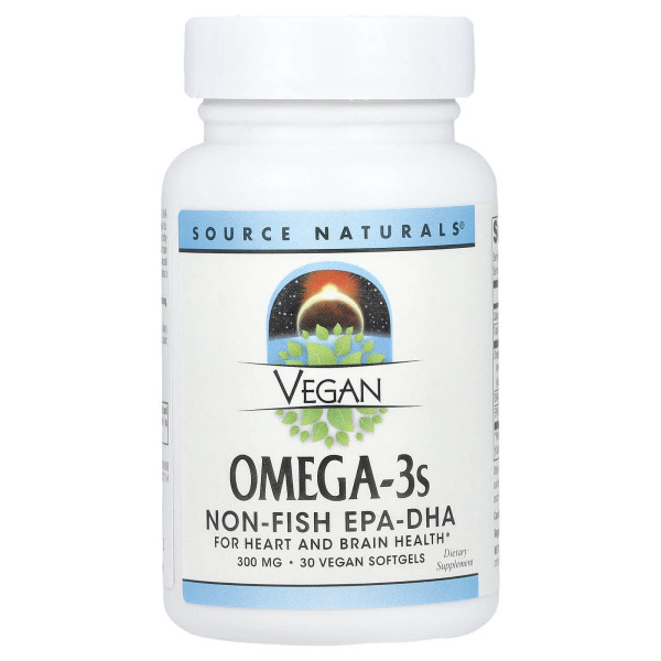 Омега-3 для веганов Source Naturals (Vegan Omega-3S EPA-DHA) 