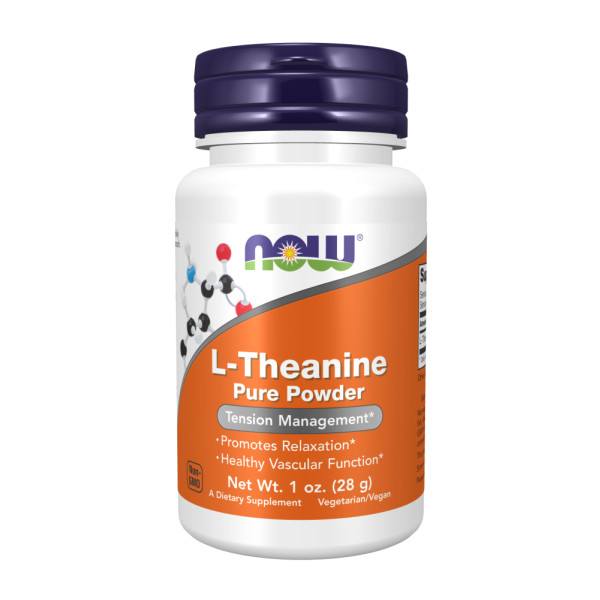L-Теанін Now Foods (L-Theanine Powder) 28г
