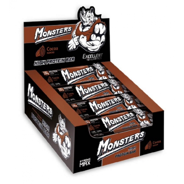 Батончики Strong Max Monsters 80г x 20шт