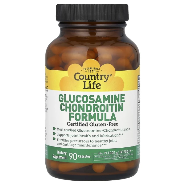 Формула глюкозаміну та хондроїтину Country Life  (Glucosamine Chondroitin Formula) 