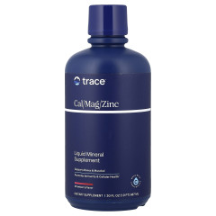 Кальцій магній та цинк Trace Minerals Research  (Cal/Mag/Zinc) 946 мл зі смаком полуниці