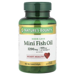 Риб'ячий жир  Nature's Bounty  (Mini Fish Oil) 1290 мг 90 мінікапсул